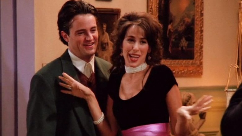 Chandler and Janice on Friends
