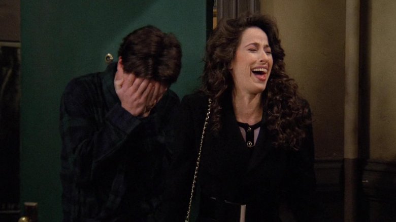 Chandler and Janice on Friends