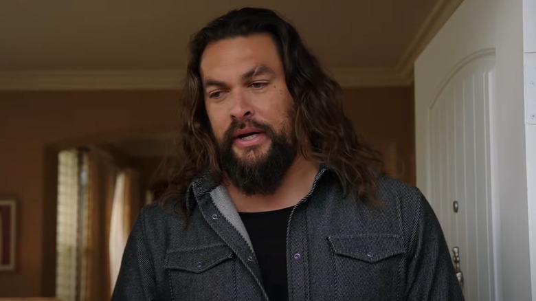 Jason Momoa wearing a jacket