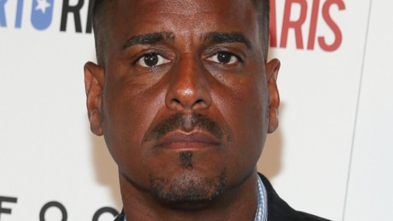 Jayson Williams looking sad black goatee