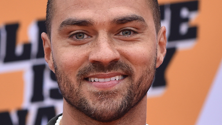 Jesse Williams at the red carpet premiere of "Dolemite is my Name" in 2019.