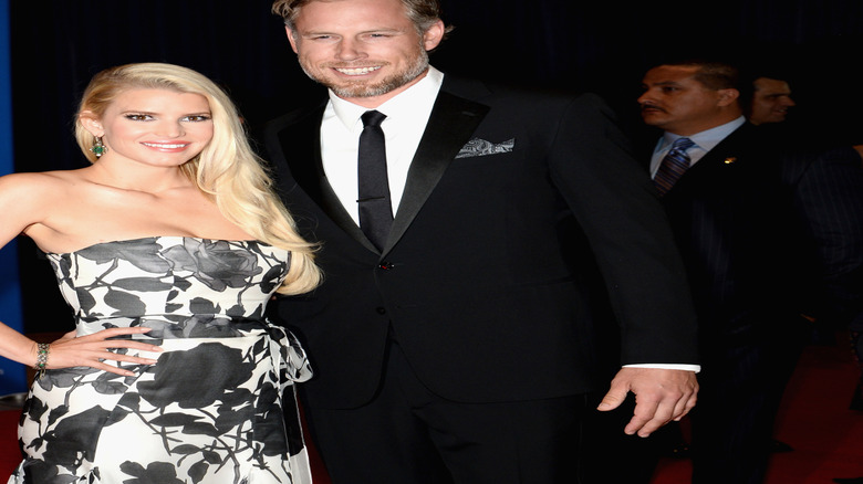 Jessica Simpson and Eric Johnson
