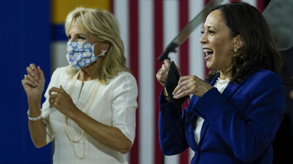 Kamala Harris, Jill Biden