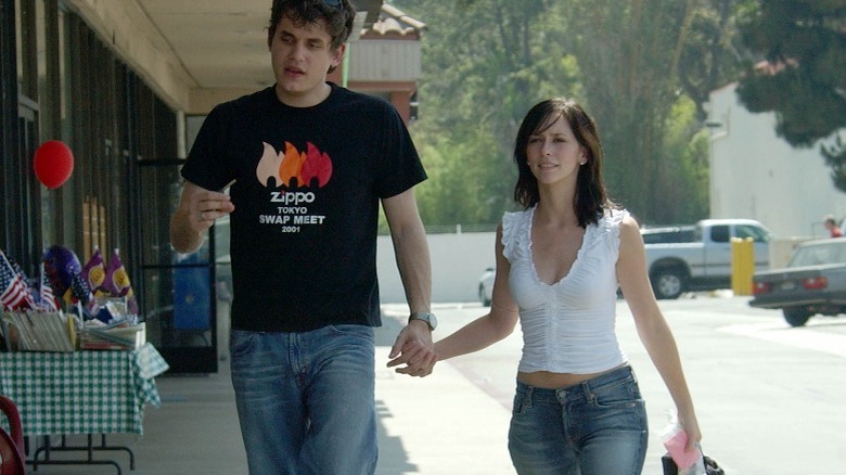 Jennifer Love Hewitt and John Mayer in 2002