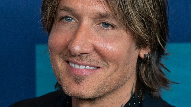 Keith Urban smiling