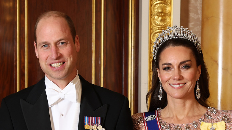 Prince William Kate Middleton crown