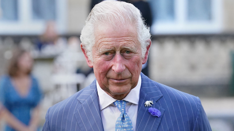  King Charles smiling