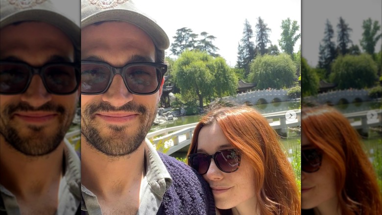 Paul Anthony Kelly wife Syd Widziszewski-Kelly selfie