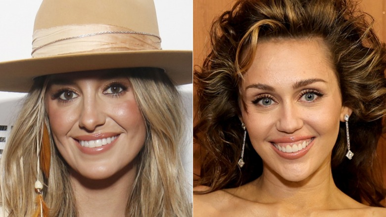 Lainey Wilson and Miley Cyrus