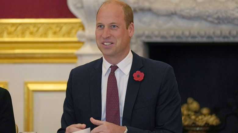Prince William speaking