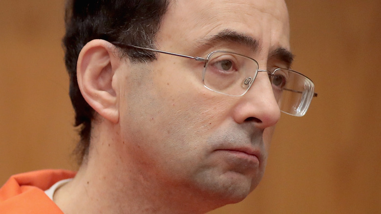 Larry Nassar during sentencing