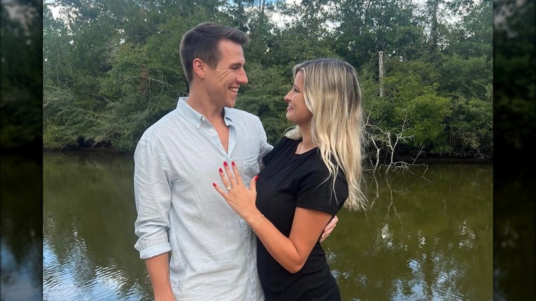 Alex Hopkins with girlfriend Gabriel Rayburn