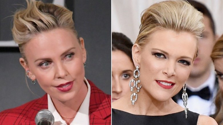 Charlize Theron and Megyn Kelly