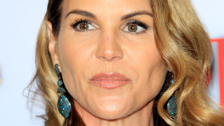 Lori Loughlin pursed lips