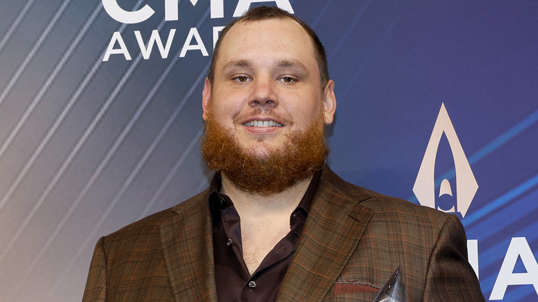 Luke Combs smiling