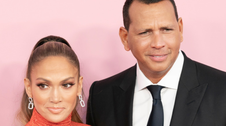 Jennifer Lopez and Alex Rodriguez, red carpet