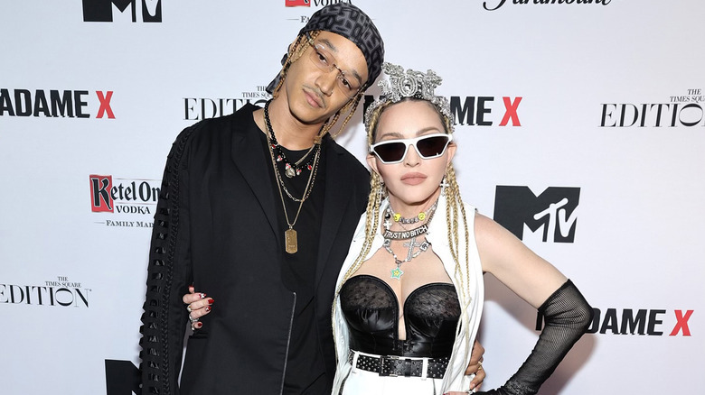 Madonna and her boyfriend Ahlamalik Williams