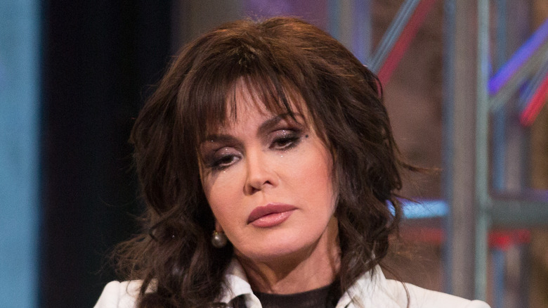 Marie Osmond eyes down