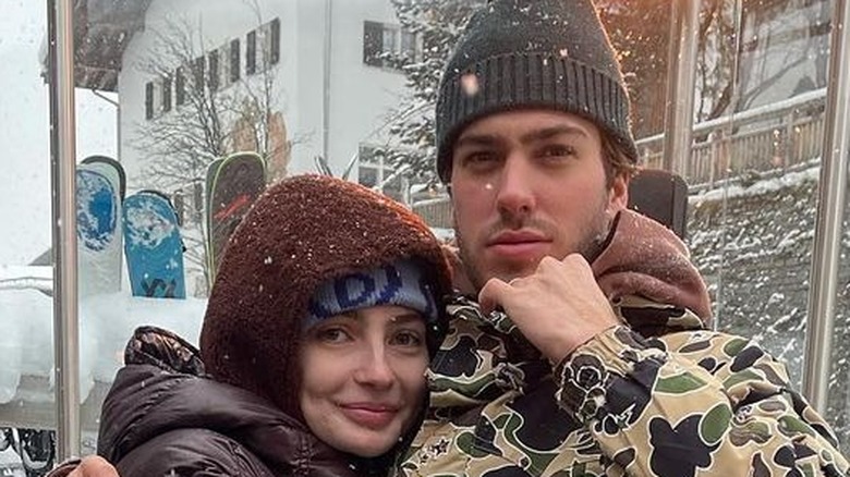 Meadow Walker and Louis Thornton-Allan