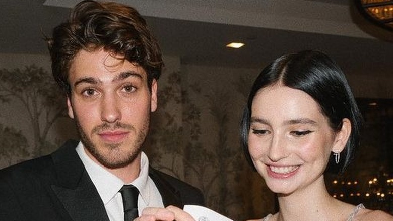 Louis Thornton-Allan and Meadow Walker