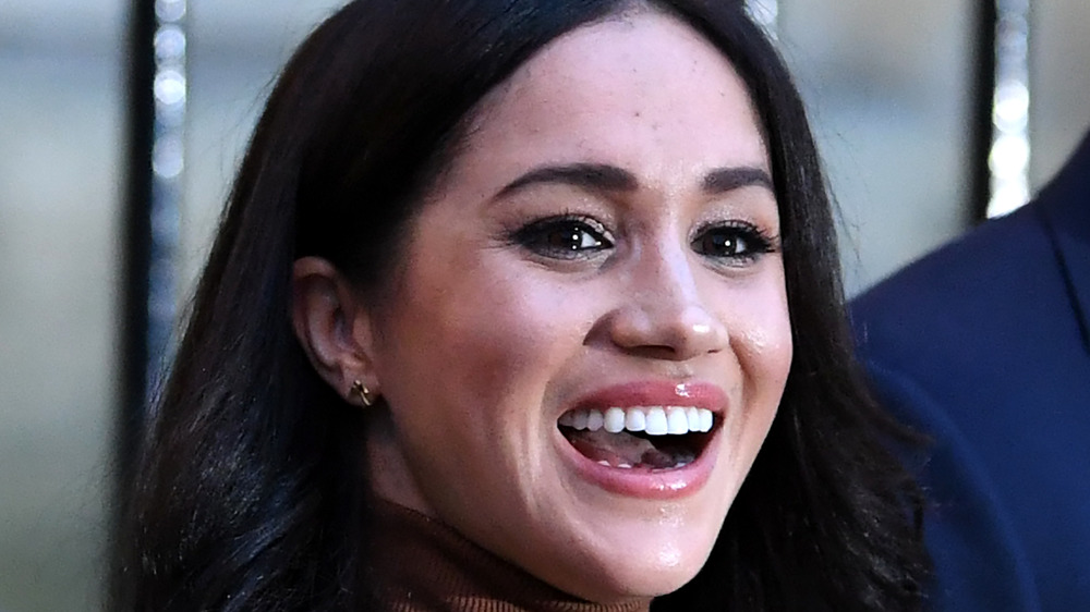 Meghan Markle smiling