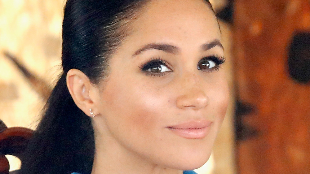 Meghan Markle smiling