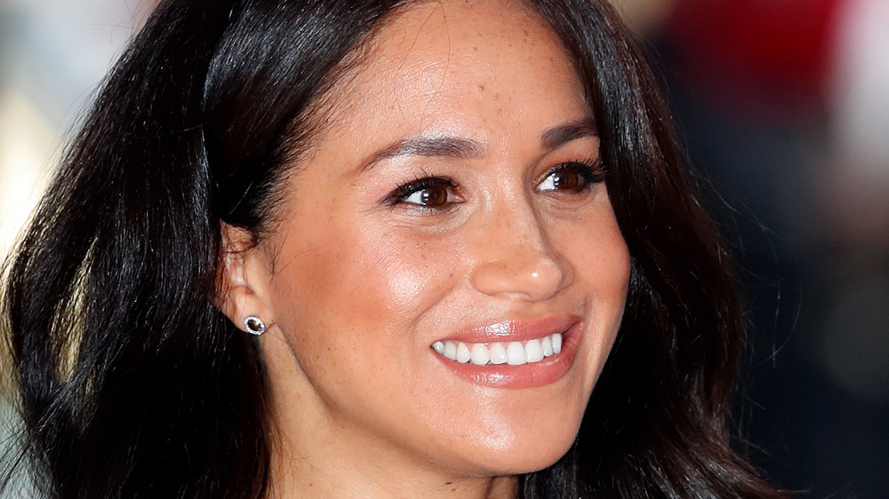 Meghan Markle smiling