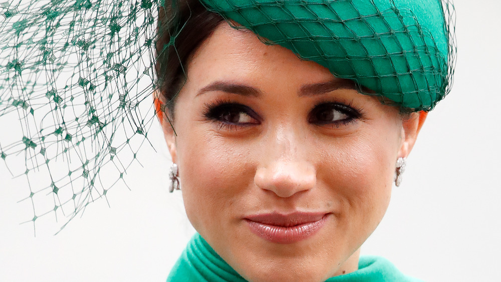 Meghan Markle green hat