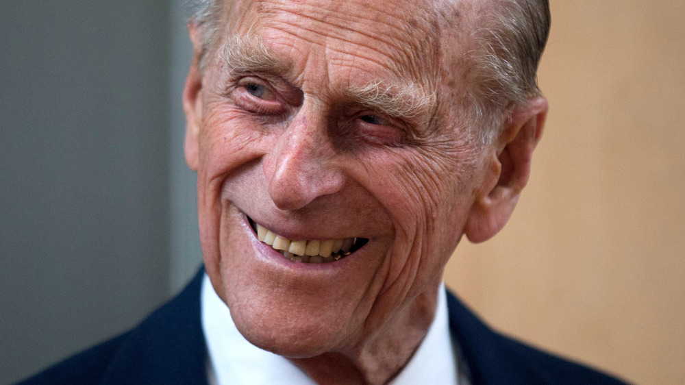 Prince Philip smiling