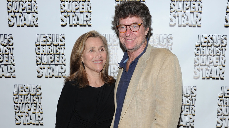 Meredith Vieira and Richard Cohen with glasses smiling