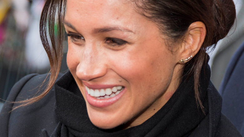 Meghan Markle smiling