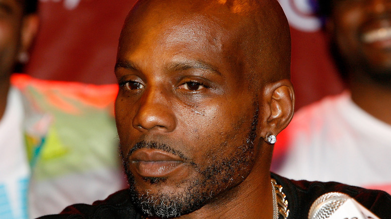 DMX looking away
