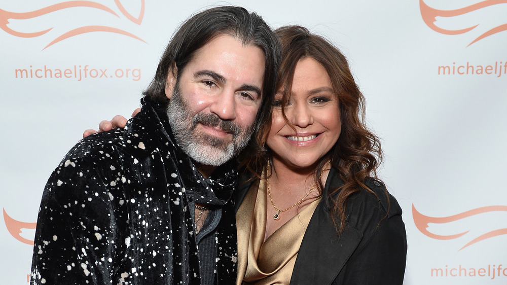 John Cusimano and Rachael Ray embracing