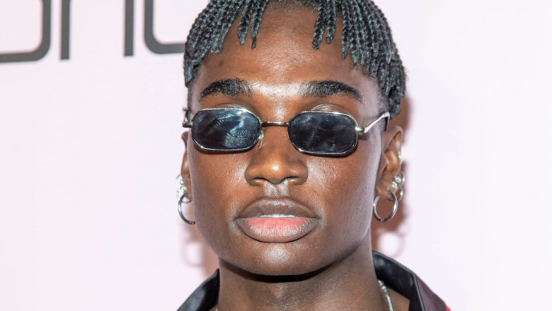 Rickey Thompson wearing sunglasses