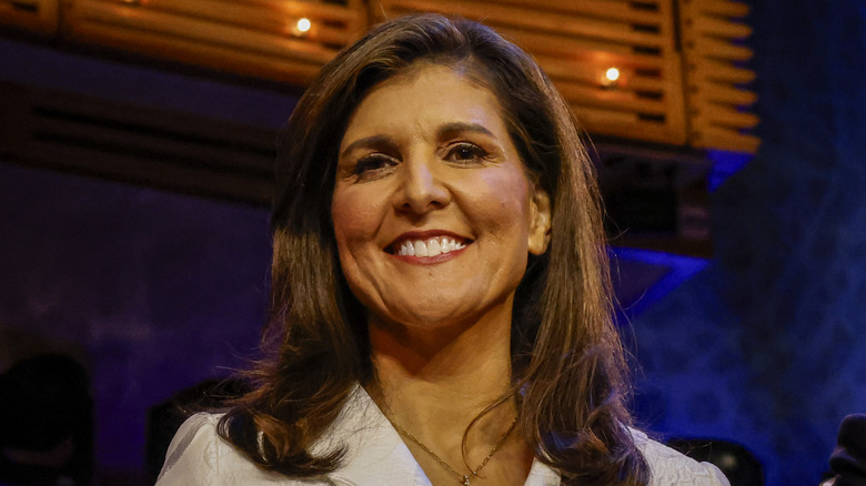 Nikki Haley smiling