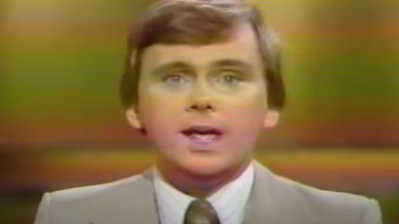 Pat Sajak delivers the weather report
