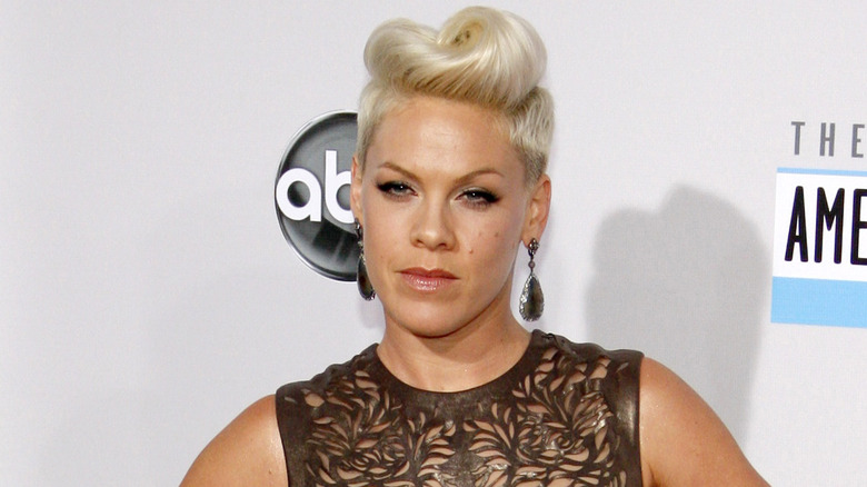 Pink on the red carpet
