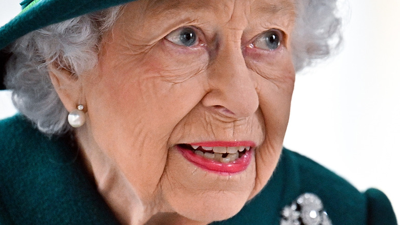 Queen Elizabeth at a royal event