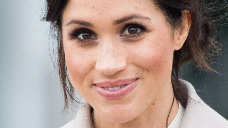 Meghan Markle smiling