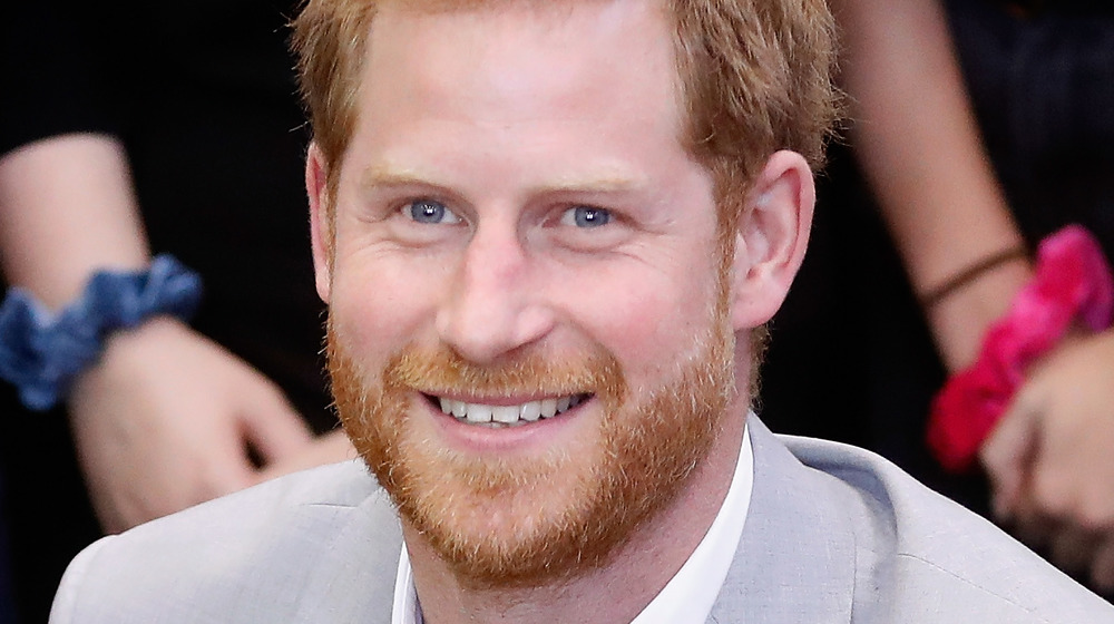 Prince Harry smiling 