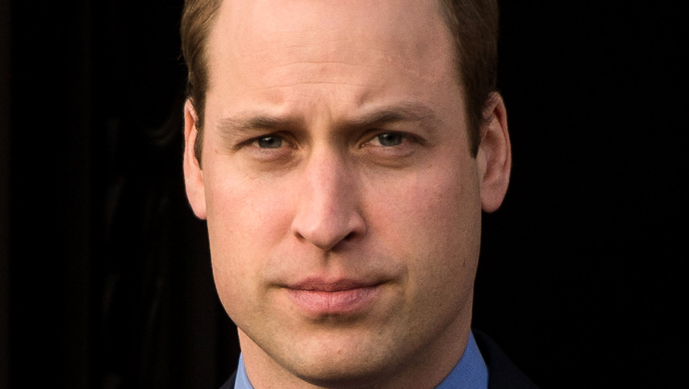 Prince William furrowed brow