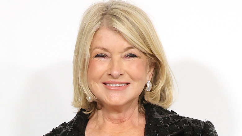 Martha Stewart smiling