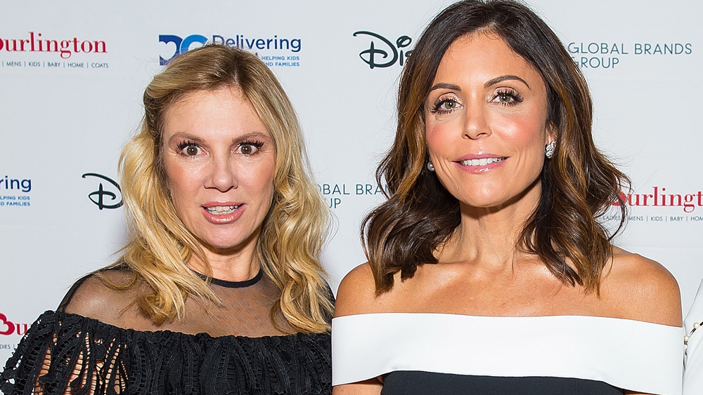 Bethenny Frankel and Ramona Singer posing