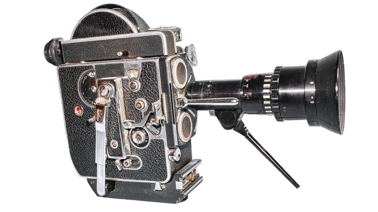 vintage 1950s film camera