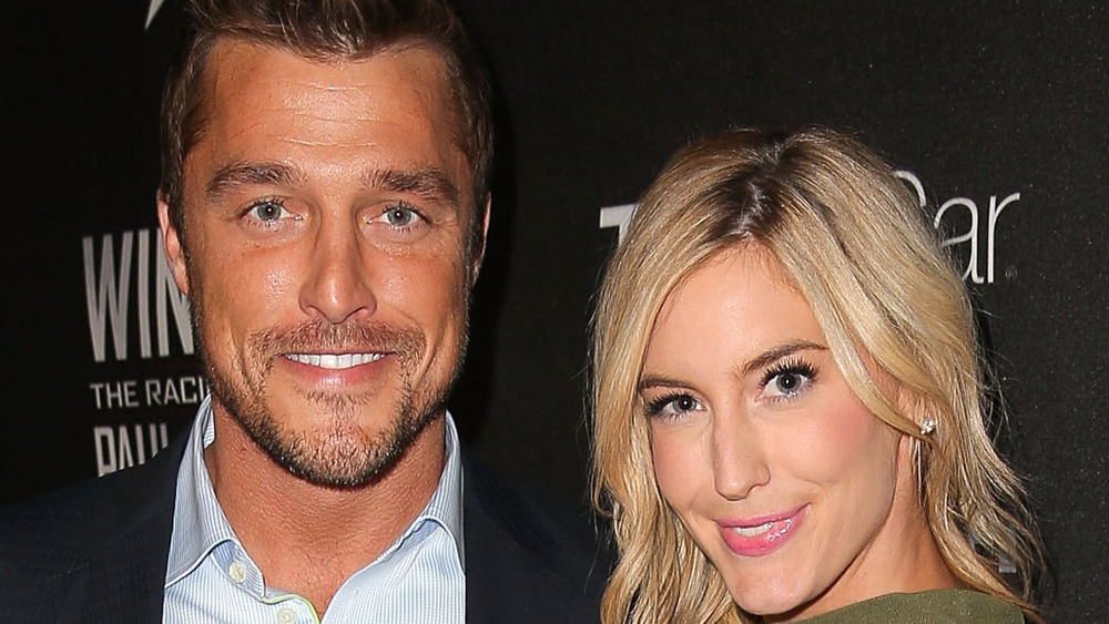 Chris Soules and Whitney Bischoff smiling