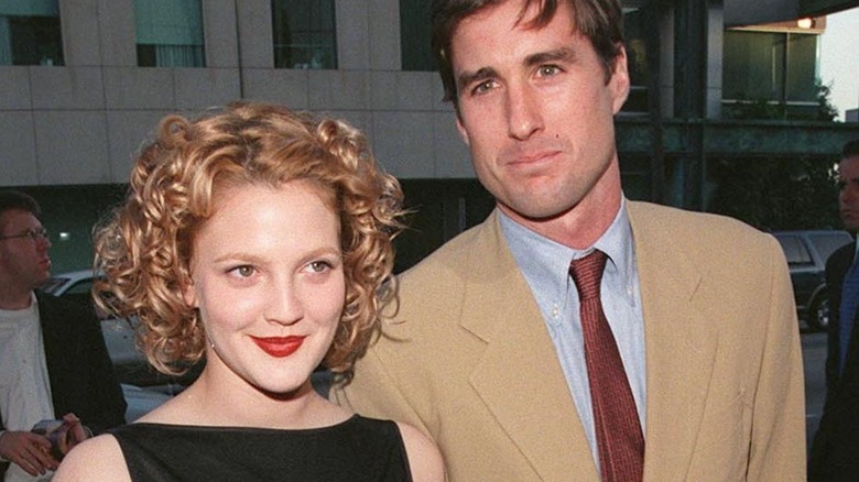 Drew Barrymore and Luke Wilson on the red carpet