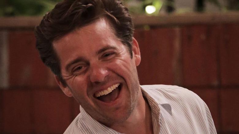 Eddie Lucas laughing