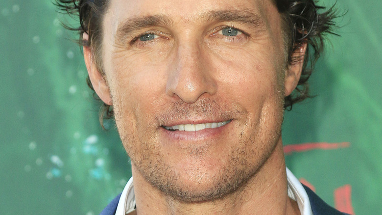 Matthew McConaughey smile movie premiere 