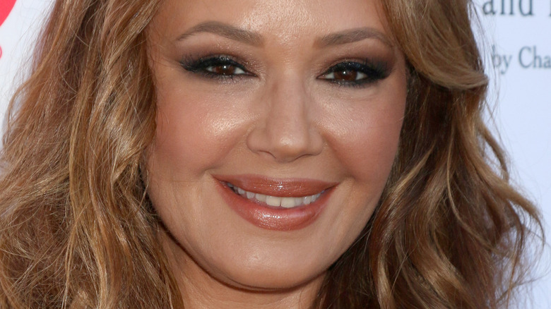 Leah Remini smiling