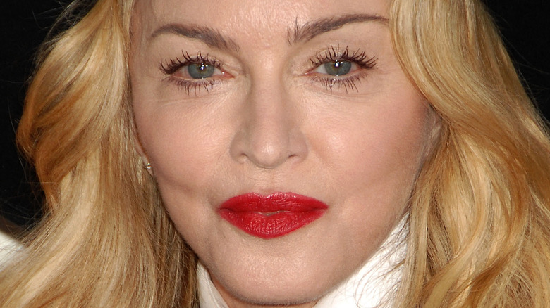 Madonna on the red carpet